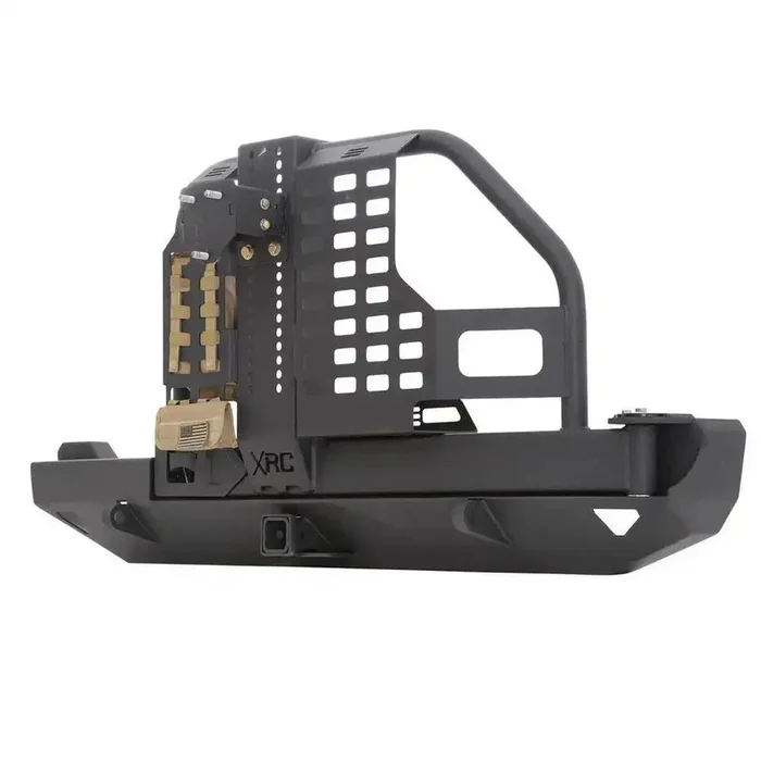 Smittybilt 76856-01 – XRC RR BMPR W HITCH BLK 07-18 WRANGLER JK 2/4DOOR