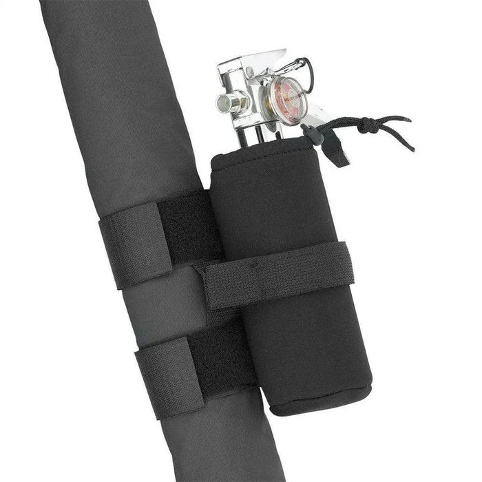 Smittybilt 769530 – Roll Bar Mount 1 Lb. Fire Extinguisher Holder Black