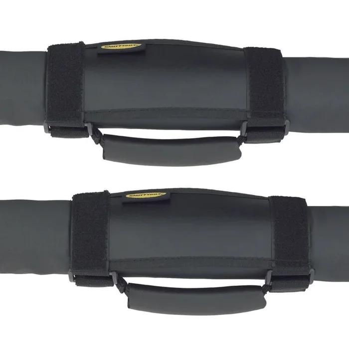 Smittybilt Deluxe Black Grab Handles Pair for 2007-2018 Jeep Wrangler JK- Recon Recovery