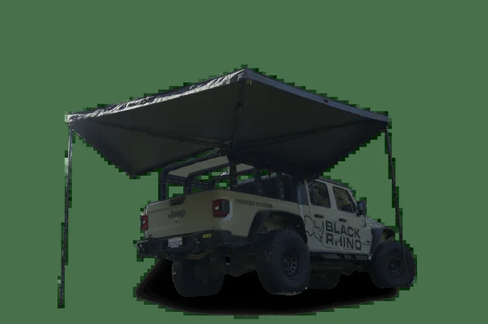 Smittybilt Quick Deploy Free Standing 270 Degree HD Awning – Passenger Side