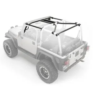 Smittybilt SRC Roll Cage Kit 7 pc. Gloss Black – 76900