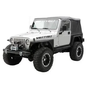 Smittybilt XRC Fender Flare Set Rear w/3 in. Flare Black Textured For Use w/Smittybilt XRC Corner Guard Part No.[76874] – 76875