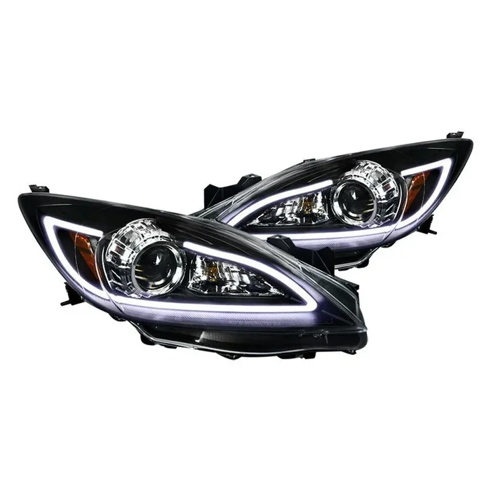 Spec-D Projector Headlights Mazda 3 (2010-2013) LED DRL – Black or Chrome