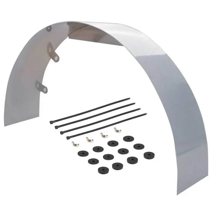 Spectre Fan Shroud 5in. – Chrome