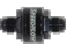 Speedflow Micro Series -8AN Male Inline Filter (SF-600-08-BLK)