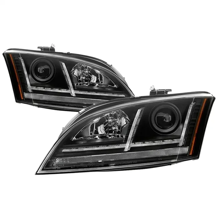 Spyder Auto 5085535 ( Signature ) Sequential Turn Signal Projector Headlight – Black