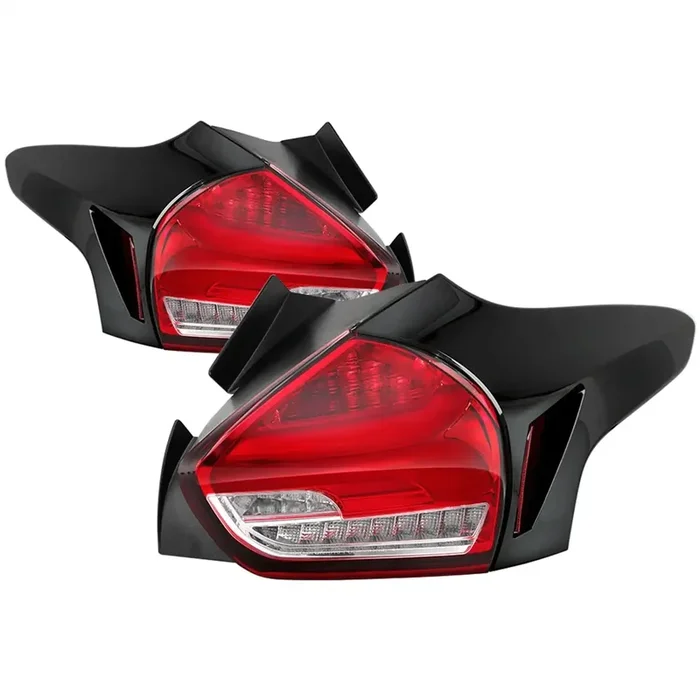 Spyder Auto 5085726 LED Tail Lights – Red Clear