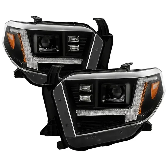 Spyder Auto 5088727 (Spyder Apex) High-Power LED Module (High Beam And Low Beam) Equipped Headlights – Black