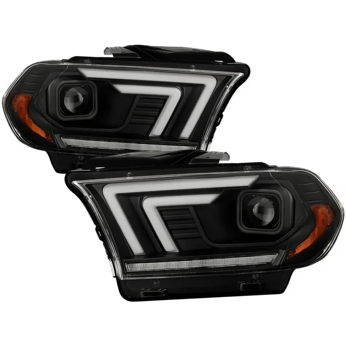 Spyder Dodge Durango 11-13 Halogen Model Only Projector Headlights – Black PRO-YD-DDU11SI-BK