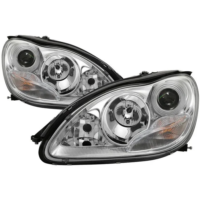 Spyder Projector Headlights Mercedes S350 S430 S500 S55 S600 S65 (2003-2006) Xenon/HID Model OE Replacement