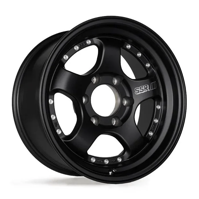 SSR Devide SP1 Trail 17×8.5 +0 6×139.7 Flat Black (SET)