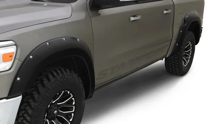 Stampede 8434-2 – Ruff Riderz Fender Flare Black Smooth Finish Set of 4