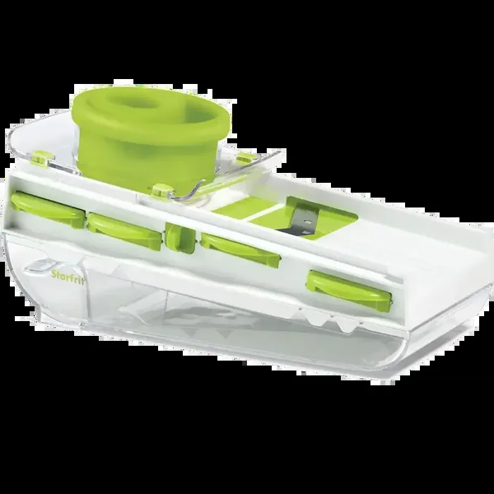 STARFRIT USA 093087-012-0000 EASY MANDOLINE SLICER/CHOPPER W/4