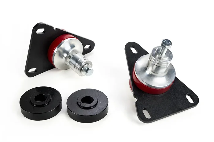 Steeda Adjustable Heavy Duty S550 Engine Mounts | 2015+ Ford Mustang Ecoboost (555-4038)