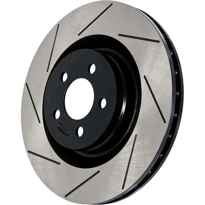 Stoptech Slotted Rotor – Front Left | 2003-2006 Mitsubishi Evo 8/9 (126.46064SL)