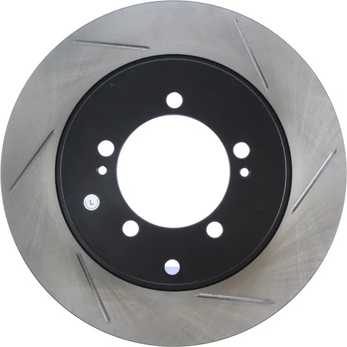 StopTech Sport Slotted Brake Rotor – Rear Left | 2003-2006 Mitsubishi Evo 8/9 (126.46065SL)