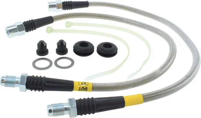 StopTech Stainless Brake Lines Mercedes SLK230 SLK280 SLK320 SLK55 (98-16) Front Set – 950.35001