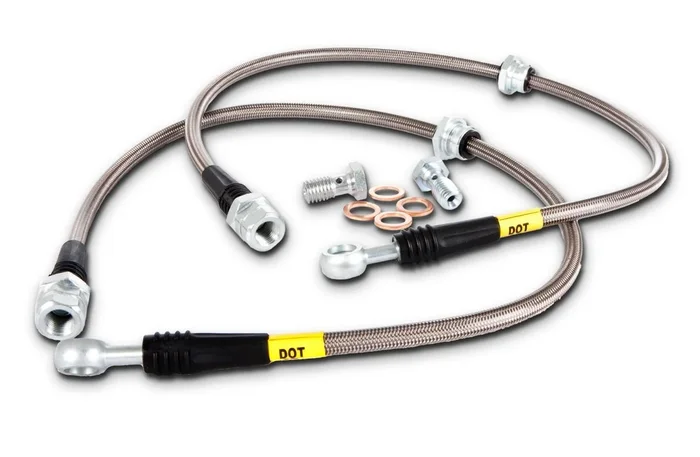Stoptech Stainless Front Brake Lines | 2016+ Ford Focus ST (950.61020)