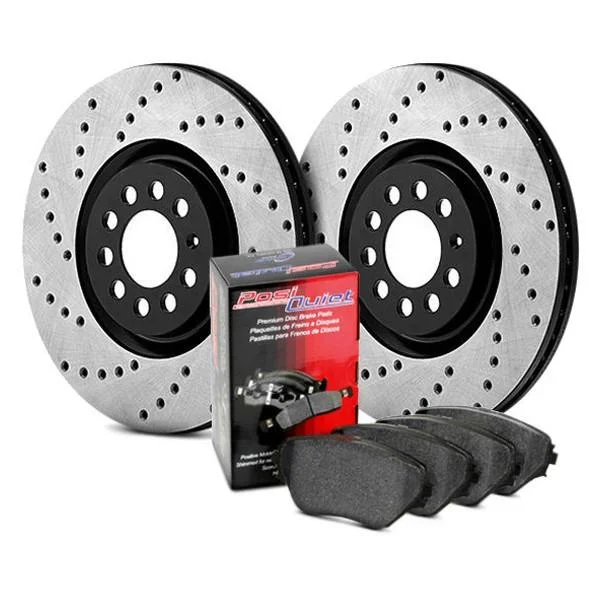 Stoptech Street Kit-Drilled Front | 2001-2002 Subaru WRX / Legacy (939.47008)