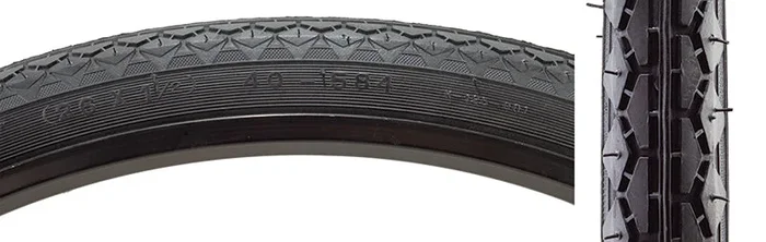 Sunlite Street 26×1-1/2 650B K125 584mm Wire Tire