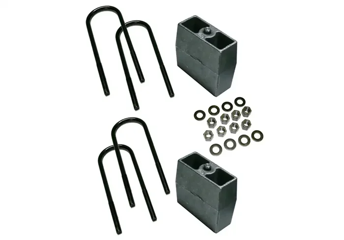 Superlift 9359 5 Rear Block Kit-99-10 F250/F350 w/ 3 7/8 Axle Tube Top Mounted Overloads