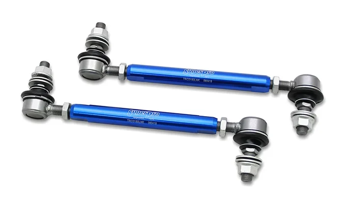 Superpro Sway Bar End Links Kit Toyota MR2 (89-00) [Front Set] 10mm Ball Joint/ 210mm-260mm Long