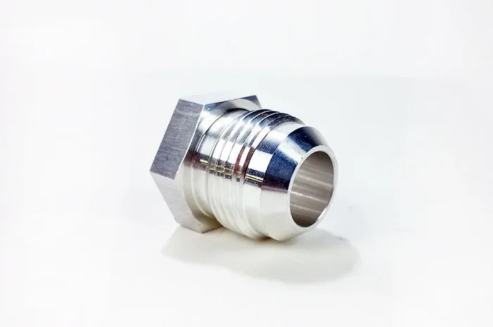 System1 Designs -12AN Steel Hex Base Weld On Fitting (7455)