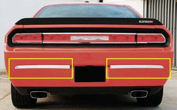T-Rex Grilles 12418 T1 Series Rear Bumper Trim – 2 Pc Polished Aluminum