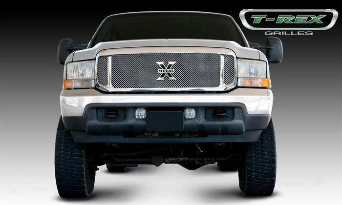 T-Rex Grilles 54571 Upper Class Polished Stainless Mesh Grille (Mesh Only – No Frame)
