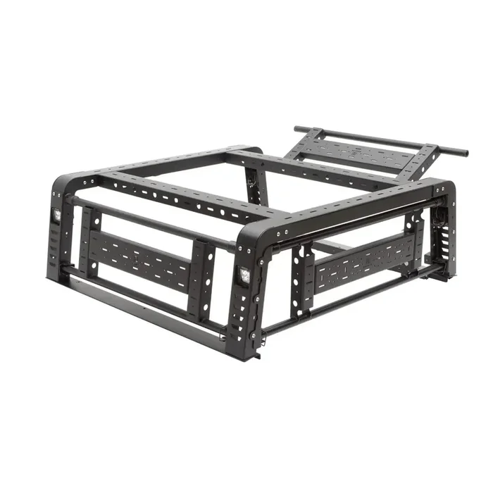 T-Rex Z839201 Toyota Overland Access Rack, Black, Mild Steel, Alum, With 3 Lifting Side Gates