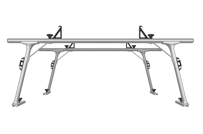 Thule TracRac SR Sliding Overhead Truck Rack – Super Duty (RACK ONLY/Req. SR Base Rails) – Silver