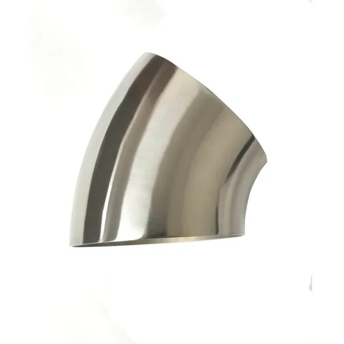 Ticon 2.5 ” Titanium 45deg Elbow – 1.2D Radius – 1mm/.039 ” Wall (101-06323-3112)