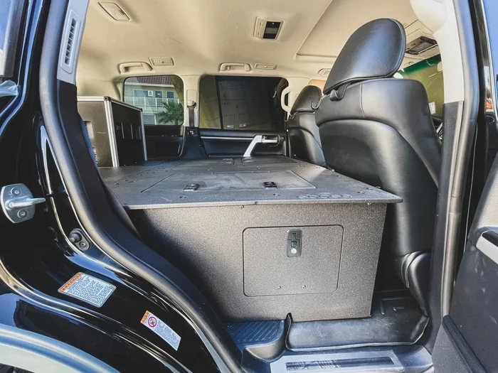 Toyota Land Cruiser 2008-2021 200 Series – Second Row Seat Delete Plate System – Module Height Platform