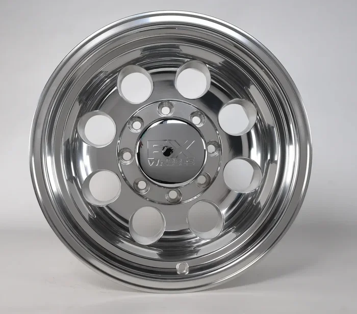 TrailFX 308-6181P – 16×10 8×165.1mm 60 Coni Seat Lug -32mm Offset 130.17 CB Cast Alum Pol