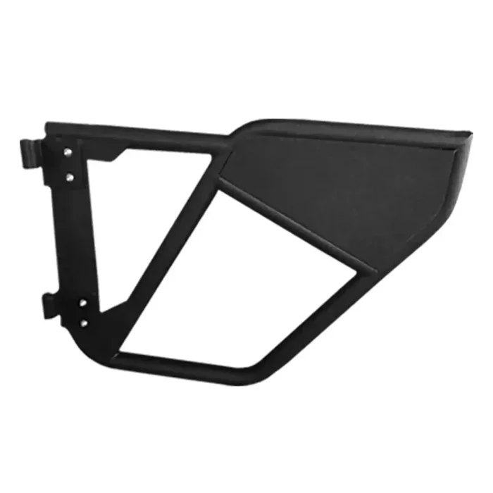 TrailFX JL04RD – Tubular Full Door Textured Powder Coated Black Steel Set Of 2