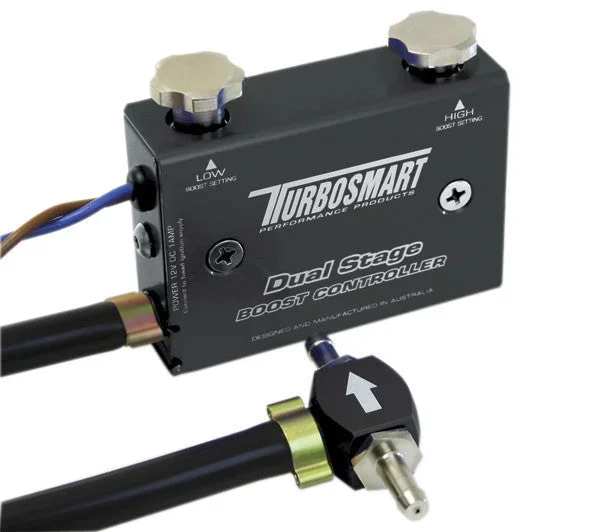 Turbosmart Dual Stage Boost Controller – Black | Universal (TS-0105-1002)