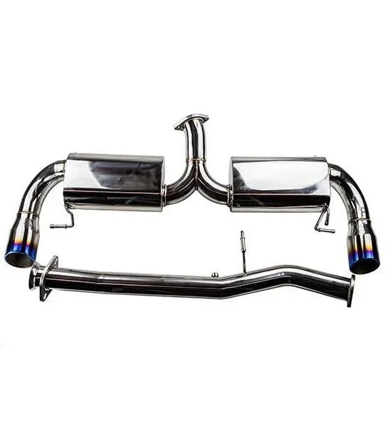 TurboXS Exhaust Mazda RX8 (04-11) 3 ” Catback w/ Blue Burnt Tips