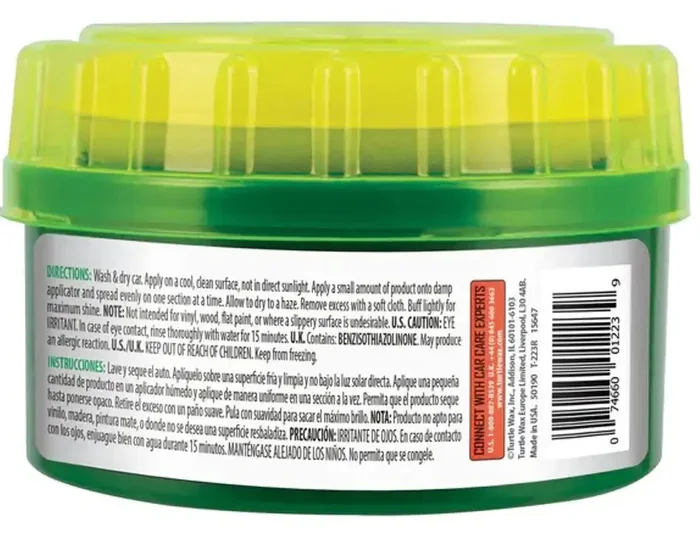 TURTLEWAX T223R SUPERHARD SHELL PASTE WAX