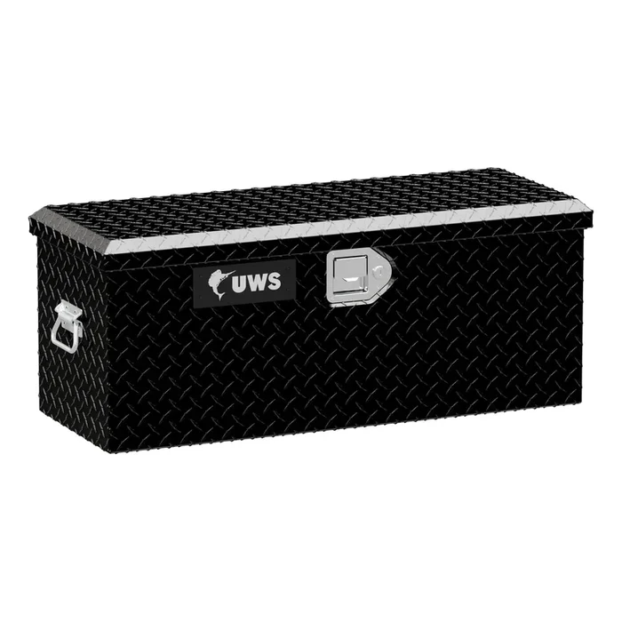 UWS ATV-BLK – Gloss Black Aluminum ATV Tool Box (LTL Shipping Only)