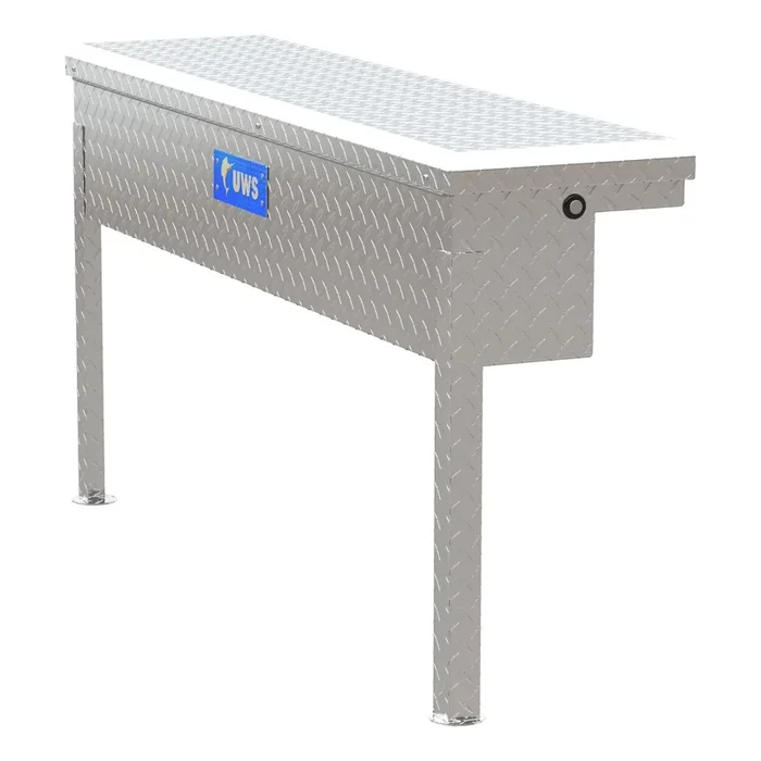 UWS EC30201 – Bright Aluminum 48 Truck Side Tool Box with Low Profile (Heavy Packaging)