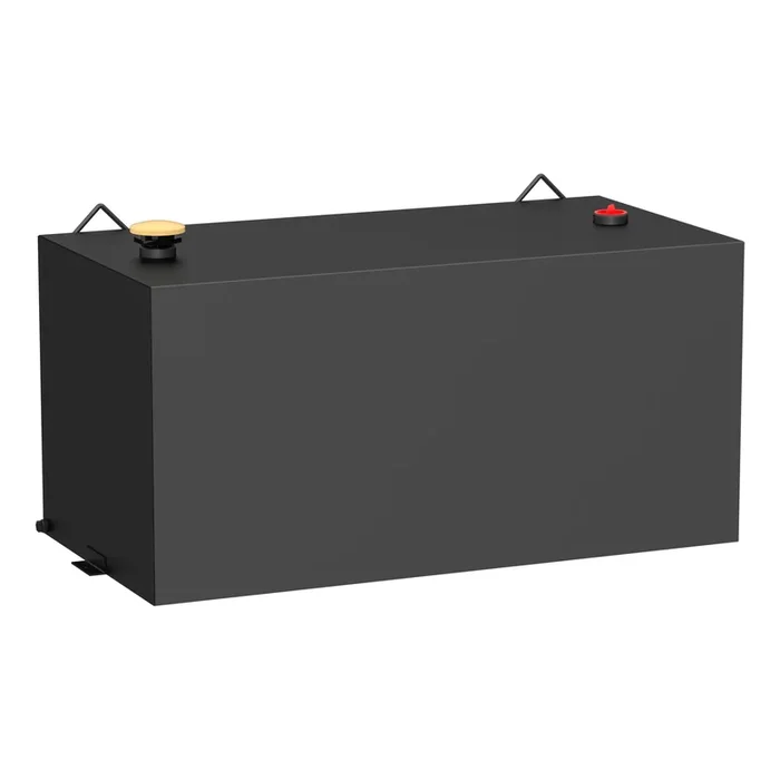 UWS ST-100-RT-MB – Matte Black 100-Gallon Rectangle Steel Transfer Tank