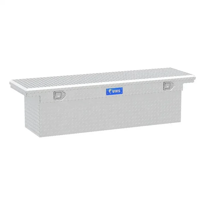 UWS TBSD-69-LP Tool Box Crossover Deep Low Profile Single Lid Diamond Tread Brigh