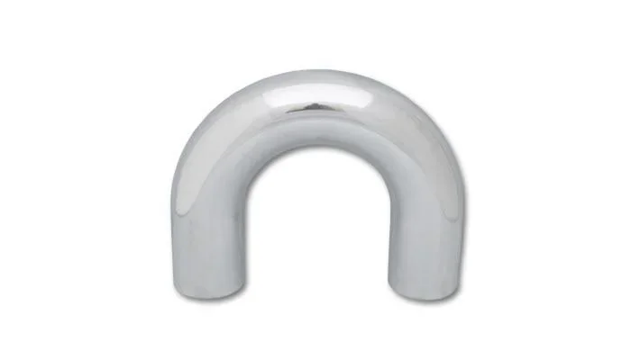 Vibrant 180 Degree Polished Aluminum Bend – 1.5 ” O.D/4 ” Leg/2.25 ” CLR (2863)