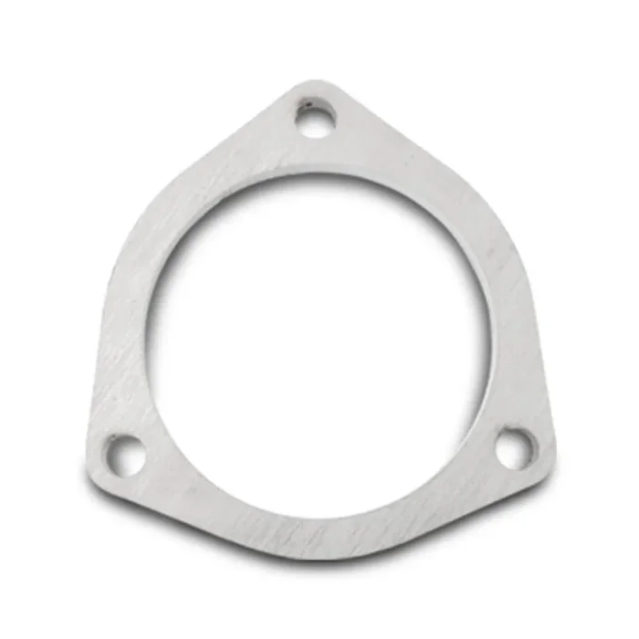 Vibrant 3-Bolt T304 SS Exhaust Flanges – 2.5in I.D. – 5 Flange Bulk Pack (1482)