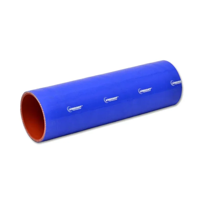 Vibrant 4 Ply Reinforced Silicone Straight Hose Coupling – 5in I.D. x 12in long – Blue (27251B)