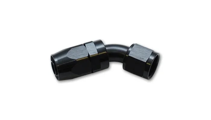 Vibrant -4AN 45 Degree Elbow Hose End Fitting (21404)