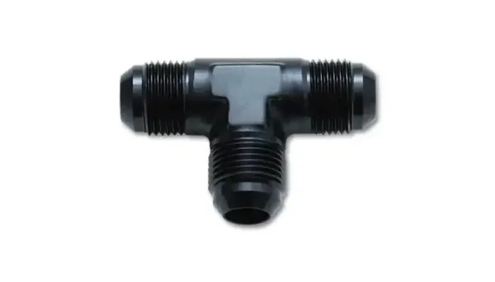 Vibrant -4AN Flare Tee Adapter Fitting – Aluminum