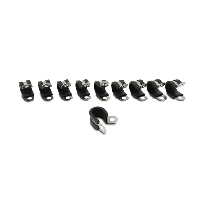 Vibrant Cushion Clamps for 5/8in -10AN Hose – Pack of 10 (17193)