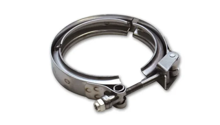 Vibrant SS Quick Release V-Band Clamp w/Part 19847 19865 and 19866 (19866C)
