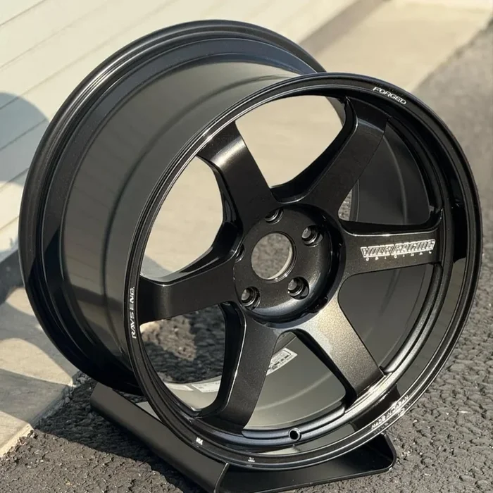 Volk Racing TE37 Ultra M-Spec 19×9.5 +23, 19×11 +37 5×120 Diamond Dark Gunmetal (SET)